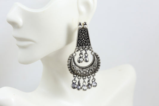 Silver Look A Like Earrings