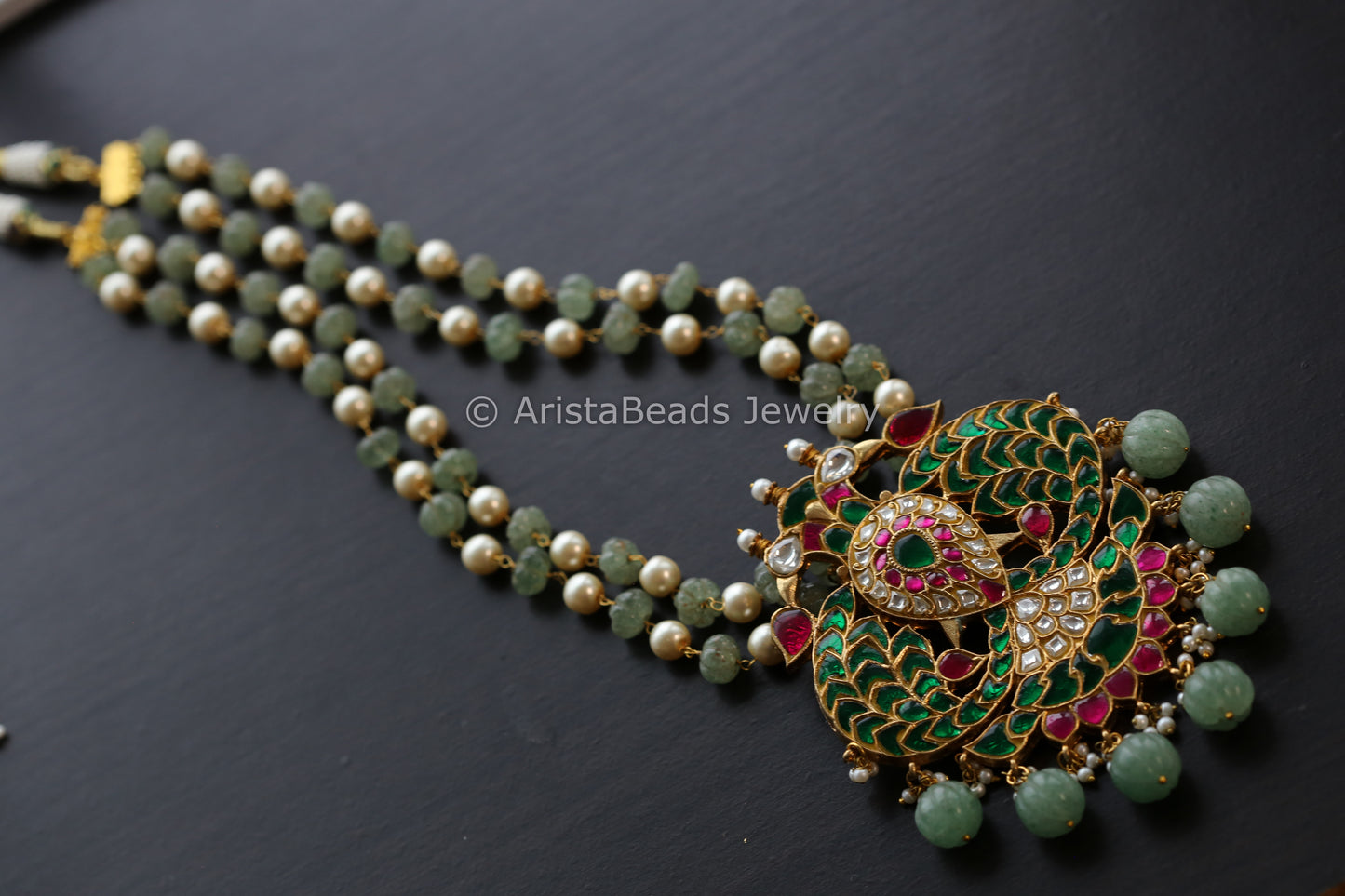 Extra Large Handmade Jadau Kundan Necklace
