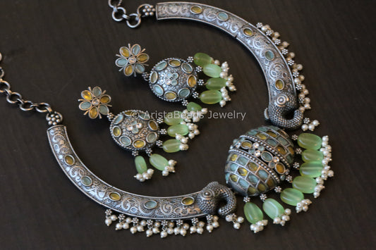 Yellow & Mint Hasli Set