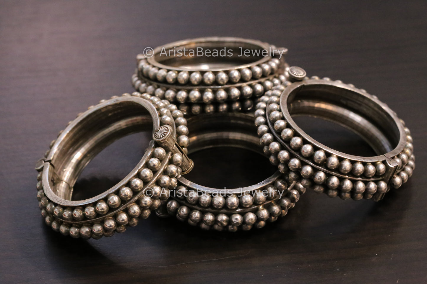 Real Silver Replica Bangle (Openable)