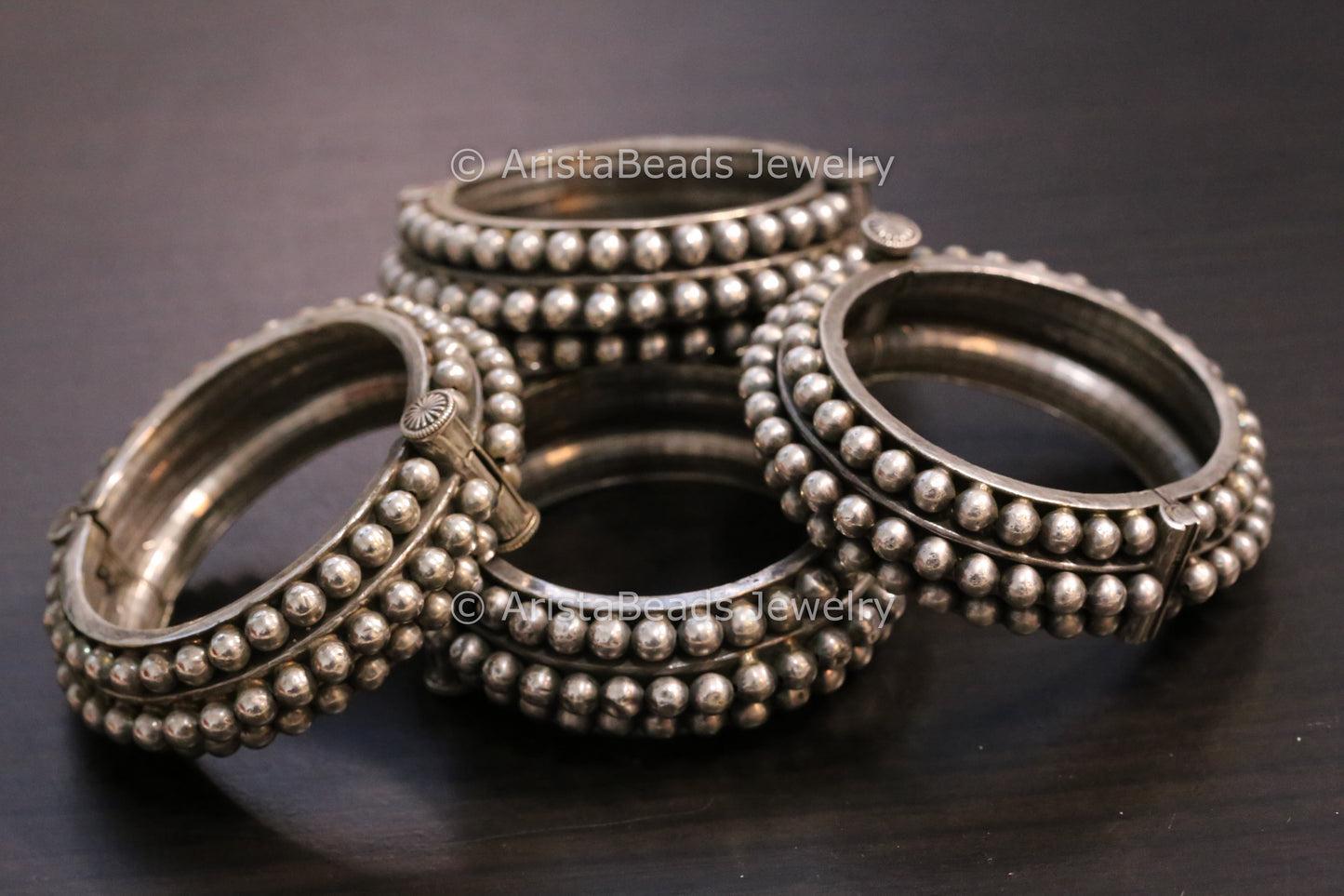 Real Silver Replica Bangle (Openable)