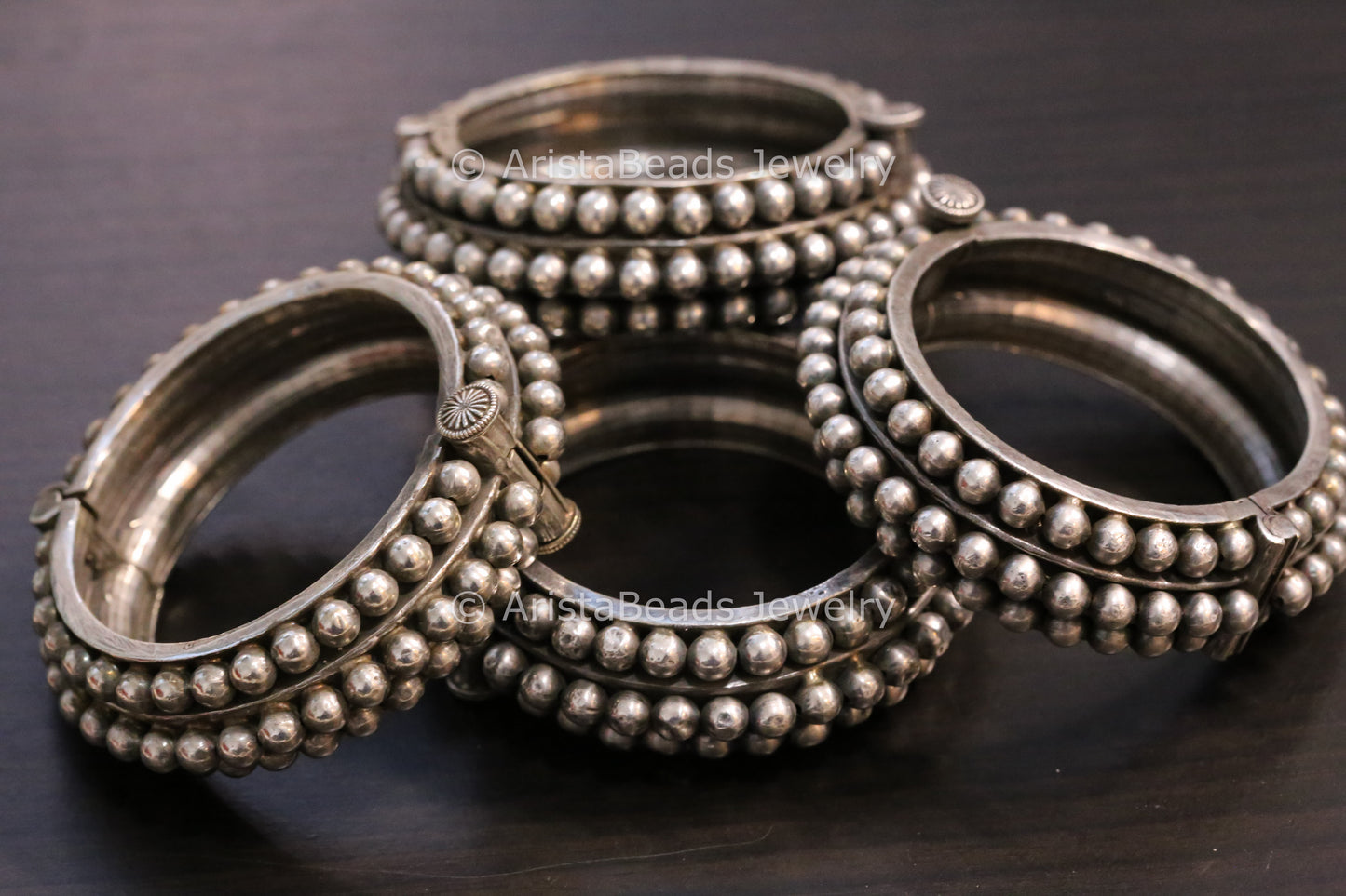 Real Silver Replica Bangle (Openable)