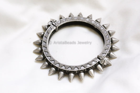 Silver Look Bangle (openable)