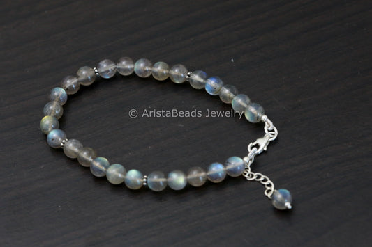 925 Sterling SilverLabradorite Bracelet