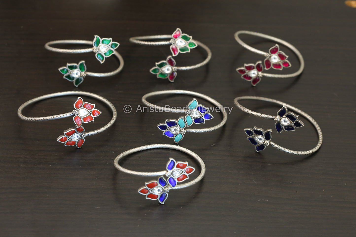 Jadau Kundan Cuff (Adjustable)