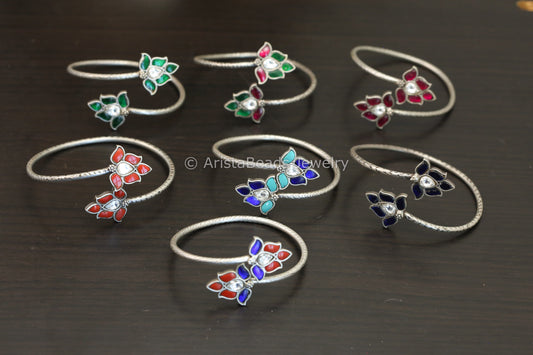 Jadau Kundan Cuff (Adjustable)