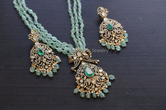 Victorian CZ, Moissanite Polki & Doublet Set