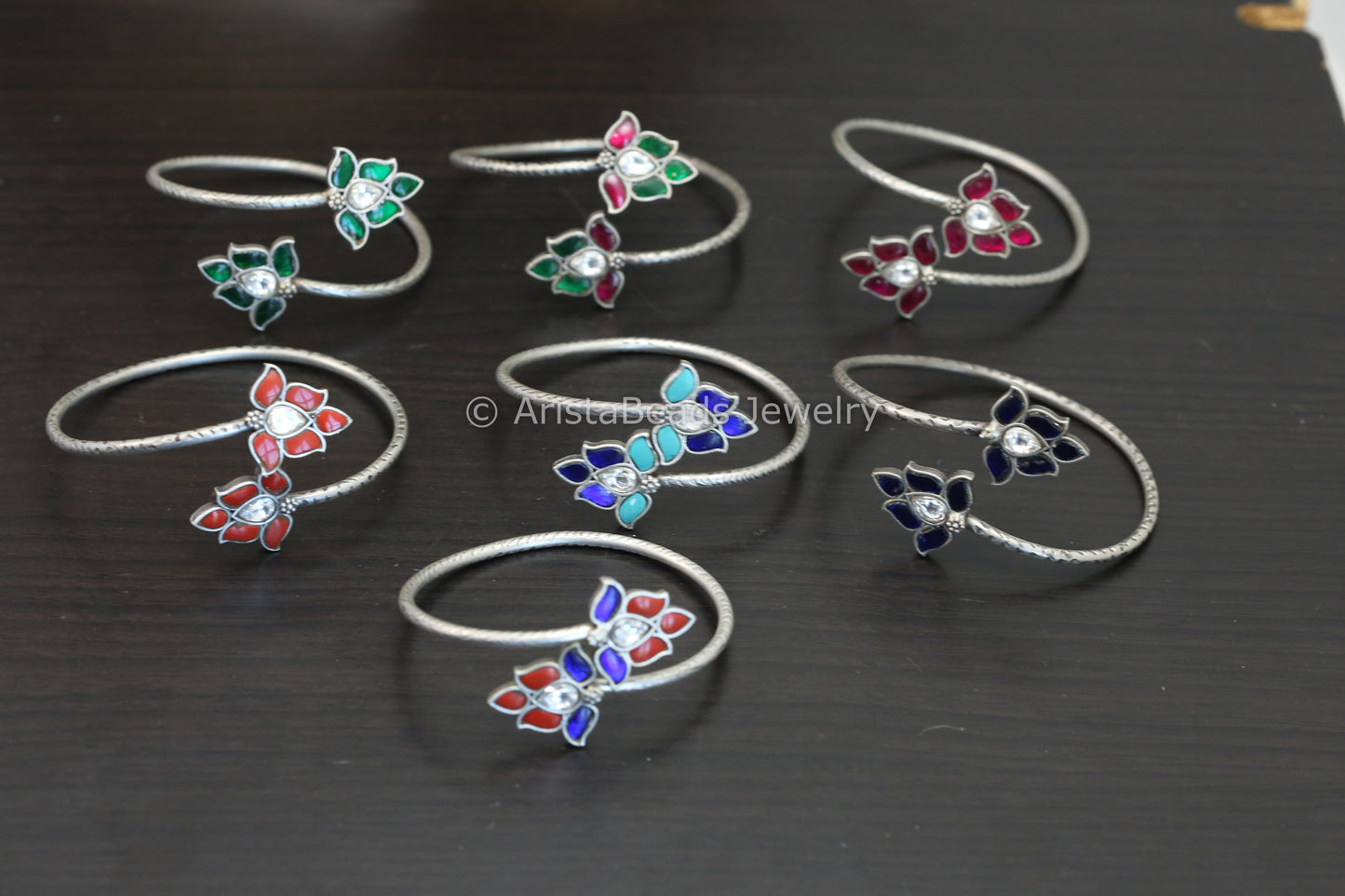 Jadau Kundan Cuff (Adjustable)