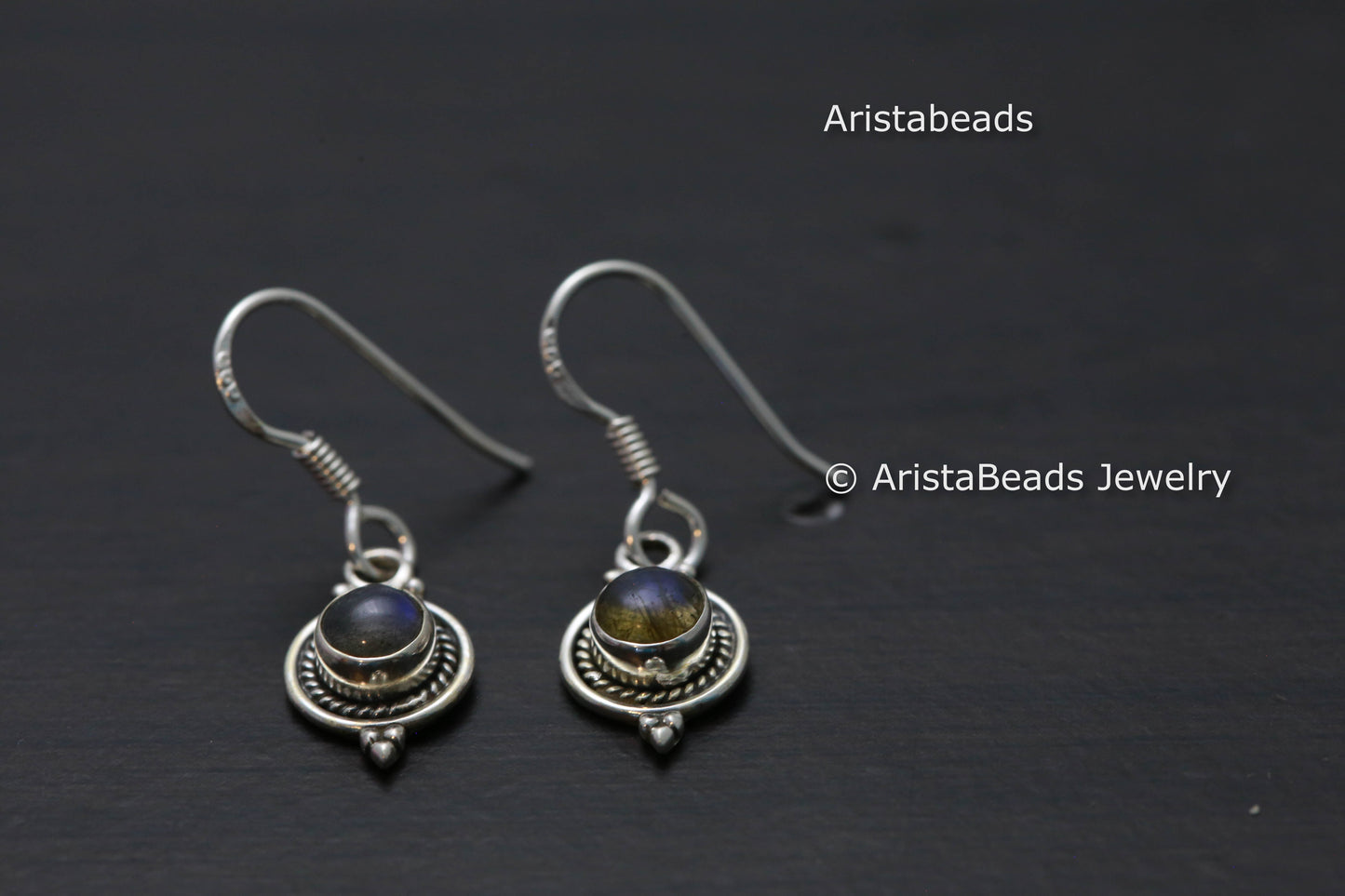 Rawa Work 925 Labradorite Drops