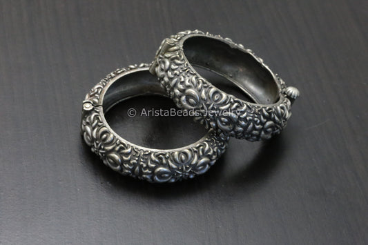 Silver Look Bangle(Screw System)