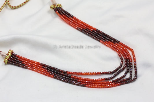 5 Strand Hydro Bead Necklace - Color 1