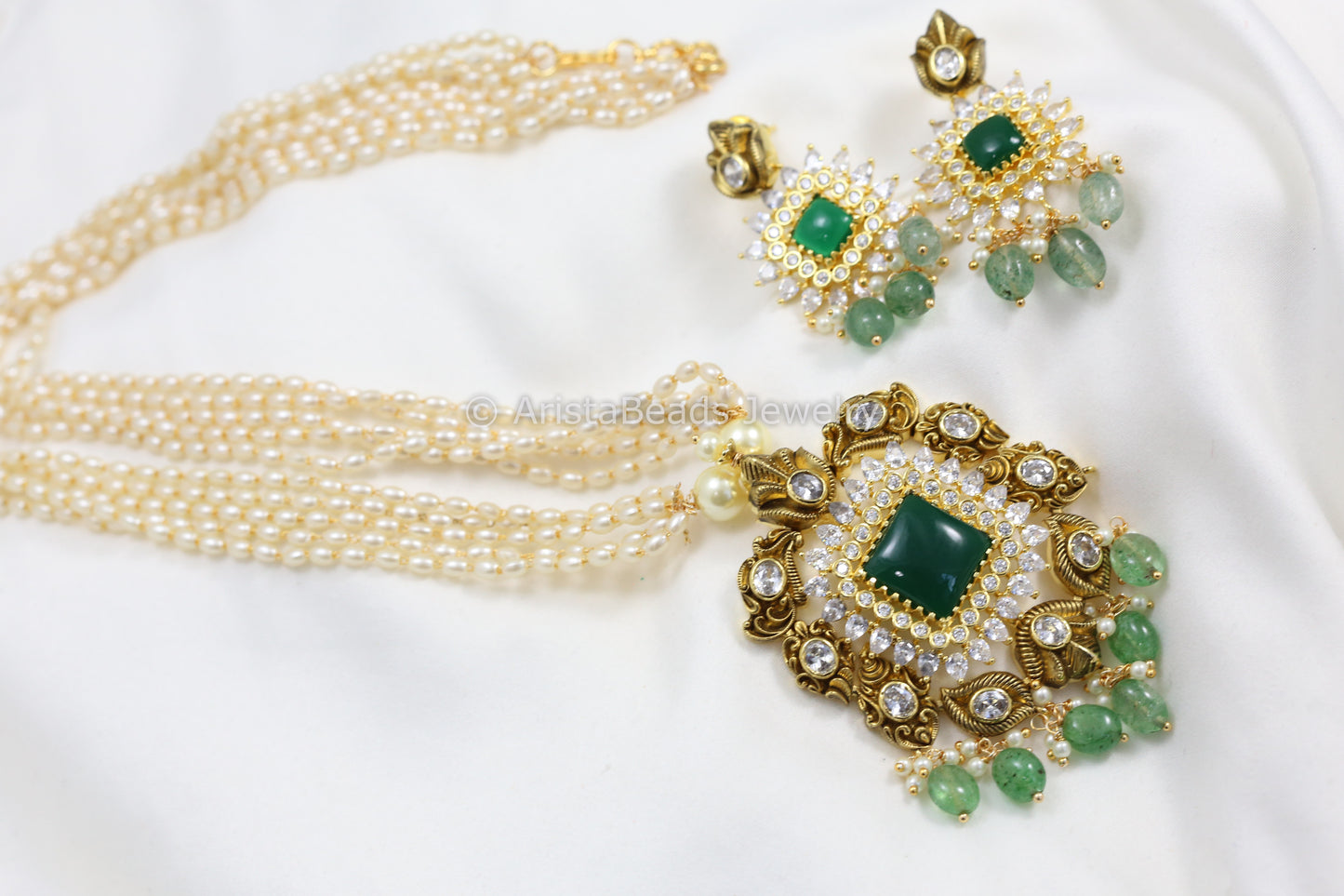 Long Kemp Pendant Set