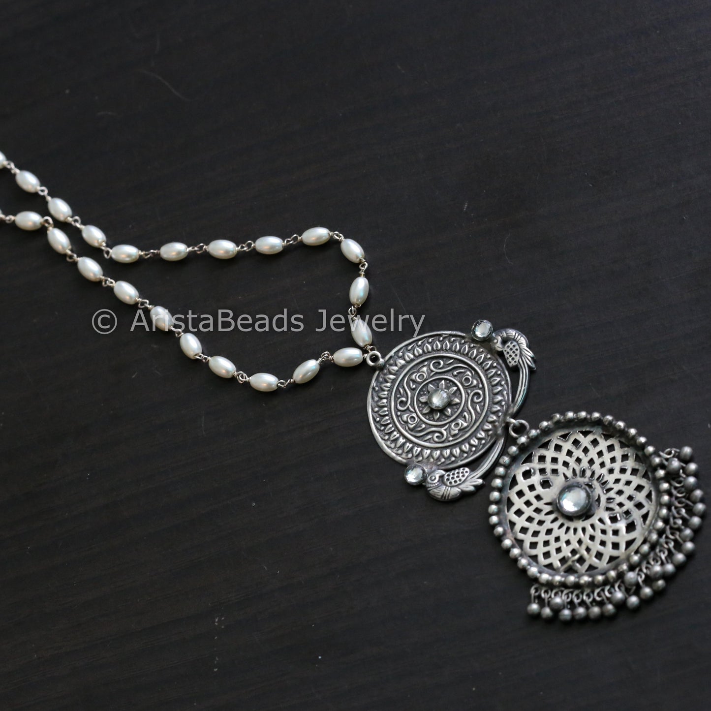 Silver Look Necklace