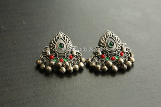 Green Red Gungroo Studs